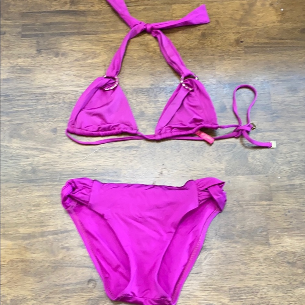 Betsey Johnson matching bikini swim set